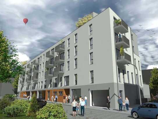 2-Zimmer-Wohnung mit Balkon im Neubau