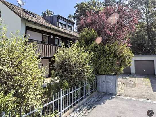 Ruhiger und schöner wohnen: 3-Zi-Terrassenwohnung mit Garten, ruhige Waldrandlage, 90475 N