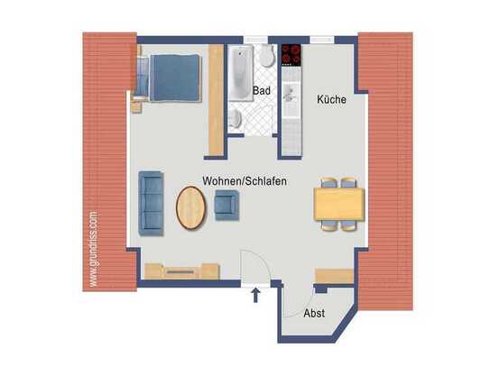 Apartment in einem gepflegten Mehrfamilienhaus