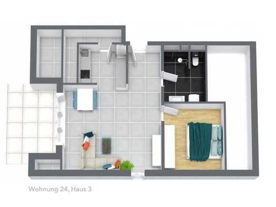 Geschmackvolle 2-Zimmer-Wohnung in Aichach