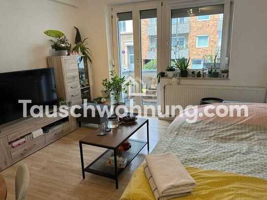 Tauschwohnung: 3 Zimmer Wohnung mit 2 Balkonen und EBK