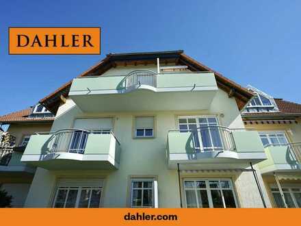 Bezugsfreie, ruhige Ein-Raum-Wohnung mit Balkon und TG-Stellplatz