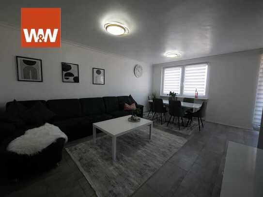 Geschmackvoll sanierte Etagenwohnung mit Garage, Loggia und Balkon!