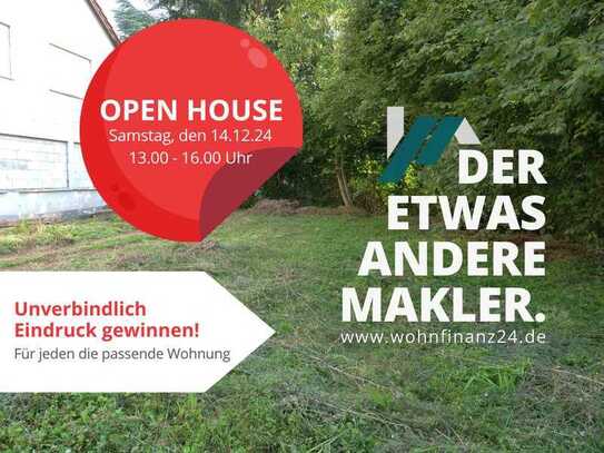 Baugrundstück Open House: Schauen, planen, träumen!