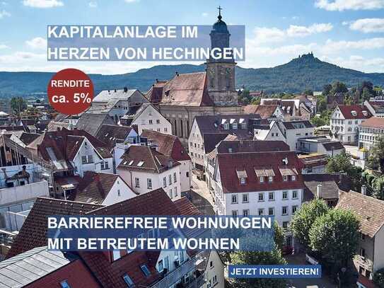 5 % Rendite sichern – investieren Sie in Betreutes Wohnen im Zentrum von Hechingen!