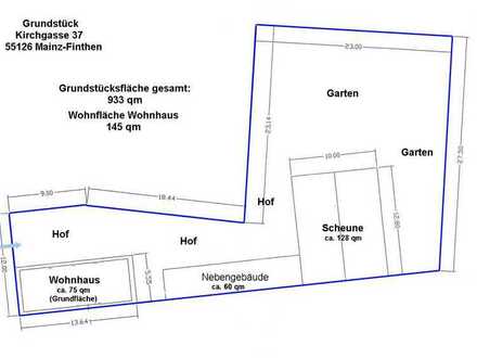 Interessantes (Bau)Grundstück im Ortskern von Mainz-Finthen
