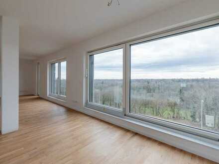 Himmlisches Penthouse-Apartment mit großer Dachterrasse und Blick auf die Alpen