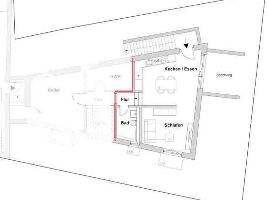 Erstbezug: 1,5-Zimmer-Wohnung mit EBK in Holzkirchen