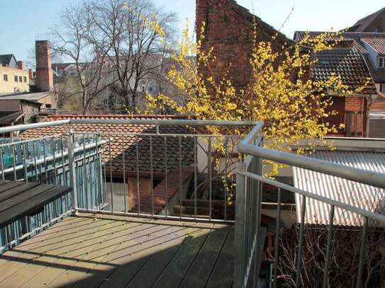 3-Raum-Wohnung im Zentrum von Quedlinburg - Balkon inklusive