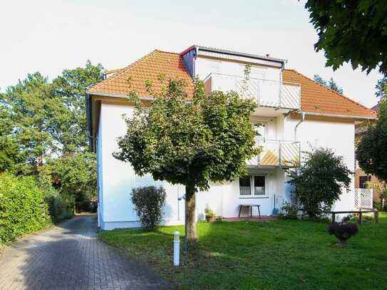 Singlewohnung mit Terrasse und Gartenanteil