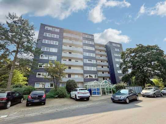 3-Zimmer-Wohnung mit 'Haus im Haus'-Flair und großer Loggia in Ratingen Zentrum