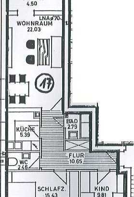 3 Zi. Whg - ca. 70 m² - Loggia - ohne Aufzug - Mögeldorf