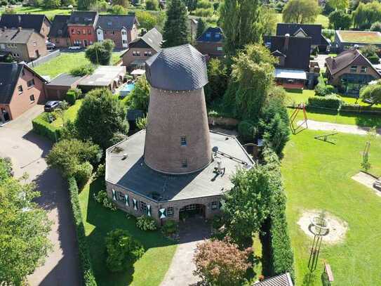 Eine Mühle am Niederrhein - Wohnen im besonderen Ambiente