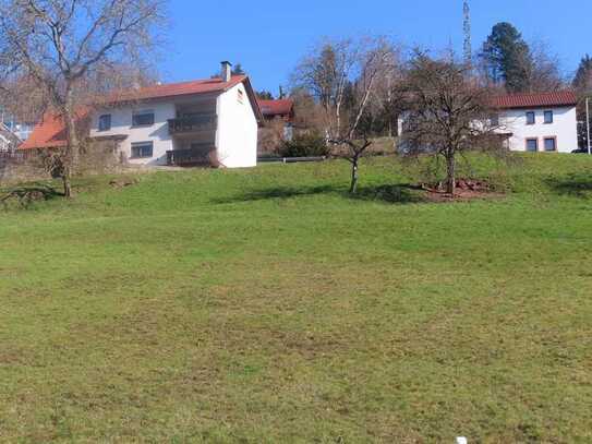 Wohnbaugrundstück mit herrlichem Fernblick!