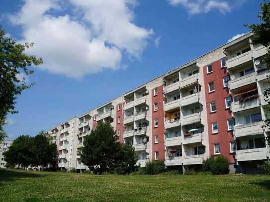 Sanierte 3-Raumwohnung mit schöner Aussicht vom Balkon im 4. OG