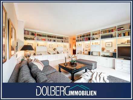 Großzügige Hochparterre-Wohnung mit Tiefgarage, Schwimmbad, Sauna & Fitnessraum in gepflegter Wohnan