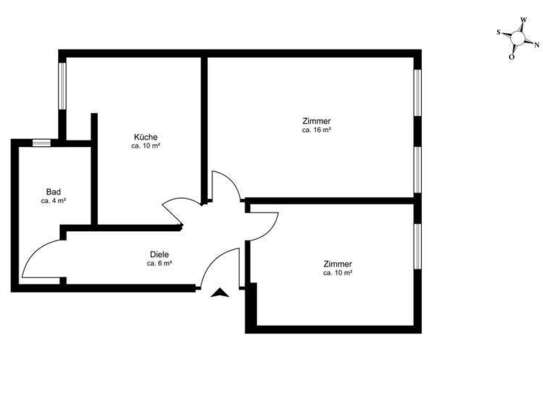 Frisch saniert & einziehen: Stilvolle 2-Zi.-Wohnung mit urbanem Flair & WG-Potenzial