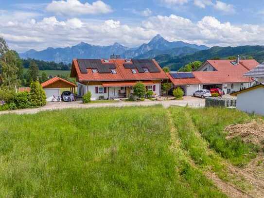 Seltenheit - Baugrundstück mit Bergblick