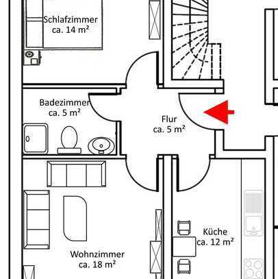 Helle Souterrain-Whg. im „Blauer See“ Königstädten Vermietet ! 4,86% Rendite !