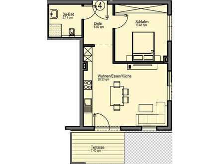 NEUBAU Schöne 2-Zimmer-Wohnung in Künzelsau (W4)