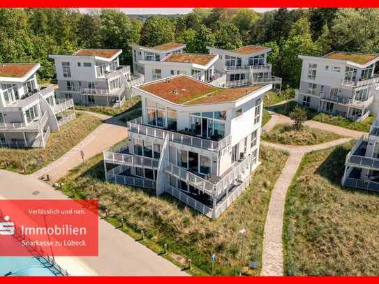 Ferienwohnung in Travemünde mit Blick aufs Wasser