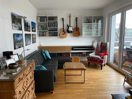 3 ZKB Penthouse-Wohnung mit Dachterrasse im Mertonviertel zu vermieten