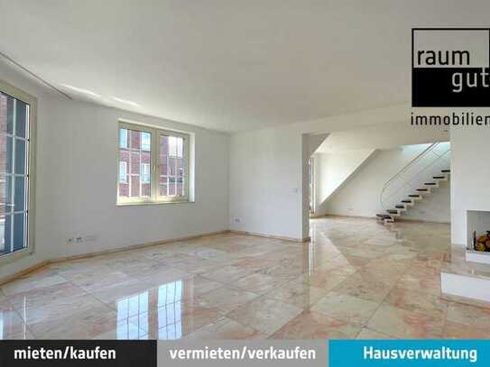 Traumhafte Maisonette über den Dächern von Düsseldorf - riesige Dachterrasse & neue Einbauküche