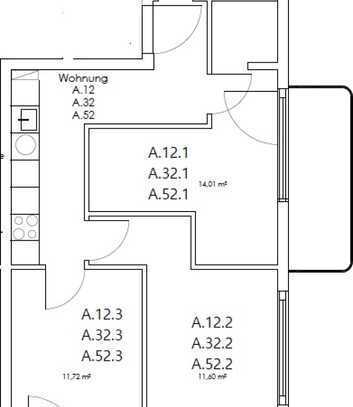 Zimmer Zimmer in der Nazarethkirchstraße 51 (Aufgang A)