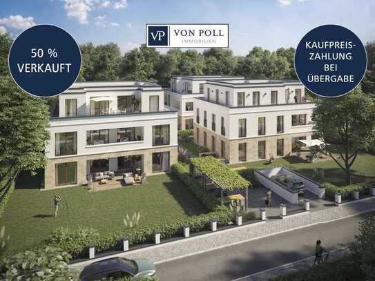 Neubau mit 8 Wohnungen und 17 Tiefgaragenstellplätzen am Mummschen Park