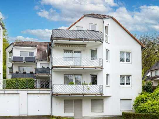 Moderne Wohnung mit Balkon und Garage in begehrter Lage