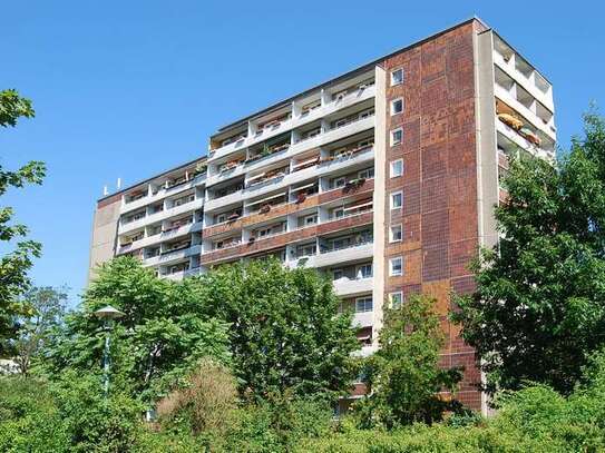 Herrlicher Blick über Cottbus - schöne Wohnung mit 2 Balkonen in zentraler Lage