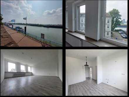 Renovierte 2,5 Z. Wohnung mit Blick auf den Rhein in toller Lage!