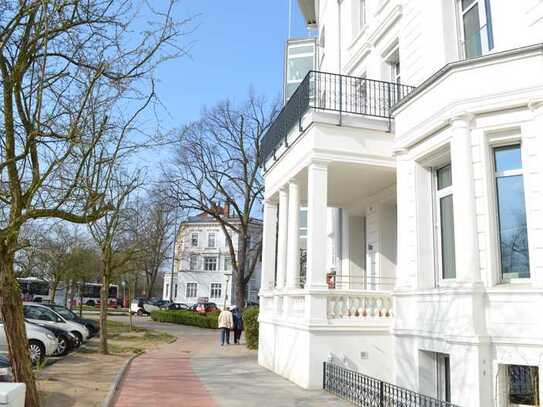 Möblierte Wohnung mit Alsterblick am Schwanenwik