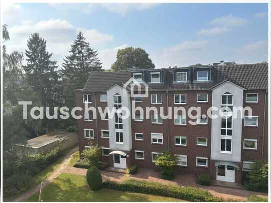 Tauschwohnung: Schöne, moderne Wohnung in Endetage mit Balkon und Fahrstuhl