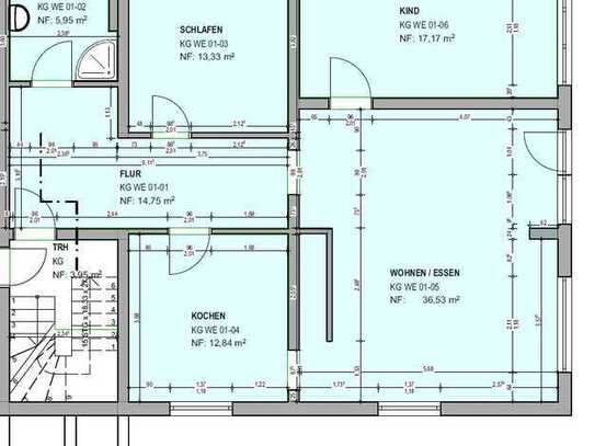 Super schöne, helle 3-Raum-Souterrain-Wohnung mit Gartenanteil!