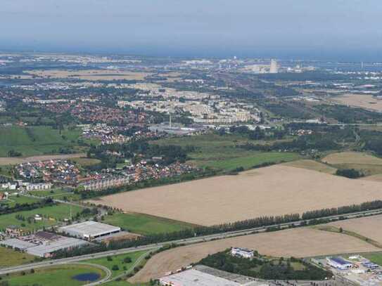 Großflächiges Gewerbeareal in Rostock - Brinckmansdorf Nord