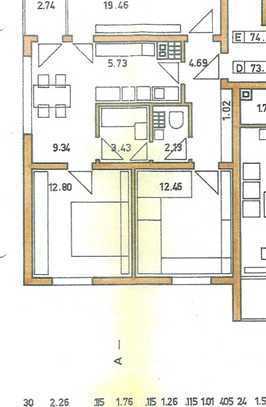 Nähe Ellerforst & Unterbacher See: gemütliche 3-Zimmer mit Balkon ++