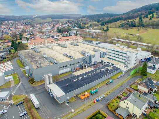 Produktion, Logistik & Verwaltung an einem Standort | ca. 42.388 m² Gebäudefläche in Brotterode