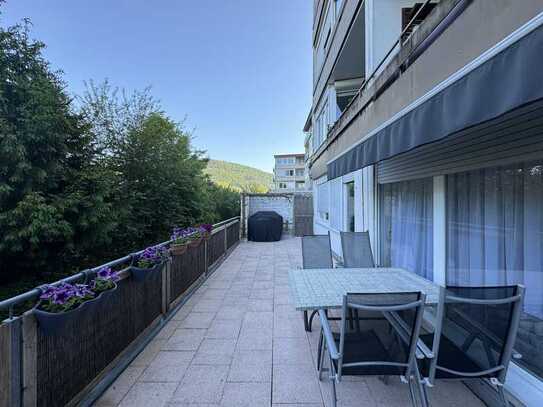 Exklusive 4-Raum-Terrassenwohnung mit Balkon in Neckargemünd