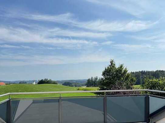 Neubau mit Bergblick