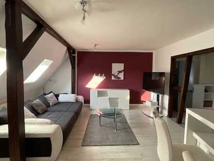 Dachgeschoss-Maisonette mit Einbauküche zentrumsnah im Inneren Westlichen Ringgebiet