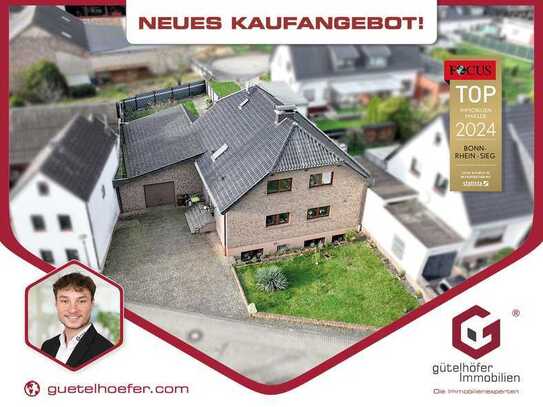 Großzügiges Einfamilienhaus mit großem Garten, Terrasse und Garage in ruhiger Lage von Dünstekoven