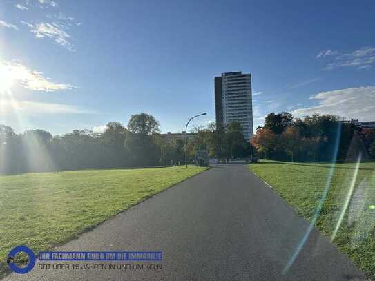 WOHNEN am VORGEBIRGSPARK mit WEITBLICK über KÖLN