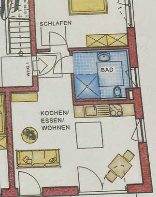 Erstbezug mit Balkon: Exklusive 2-Raum-Wohnung mit gehobener Innenausstattung in Pommelsbrunn