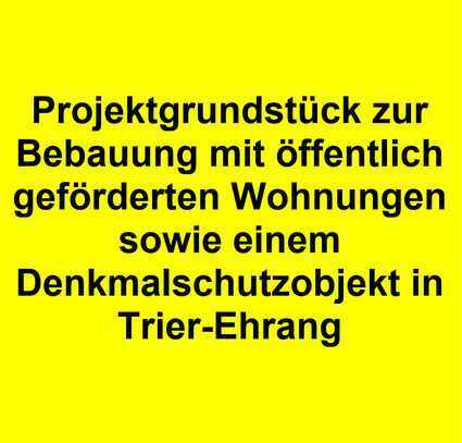 Projektgrundstück für öffentlich geförderten Mietwohnungen Trier-Ehrang