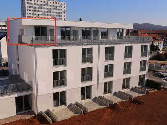 1-Zimmer Appartement uninah, möbliert und Dachterrasse