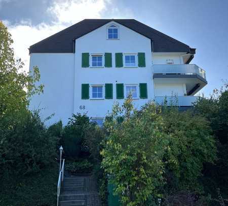 Hochwertige Maisonette mit Panoramablick und gemütlichem Ambiente in Mehrfamilienhaus