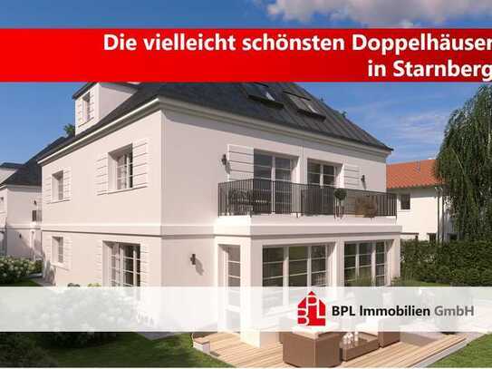 Wunderschöne Neubau Doppelhausvillen in Starnberg - elegant, zentral und zeitgemäß