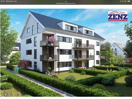 Neubau: attraktive, energieeffiziente 3-Zimmer-EG-Whg mit Terrasse +Gartenanteil in Zell