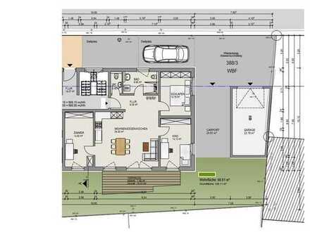 BARRIEREFREI WOHNEN IN ENGSTINGEN! 2- bzw. 3-Zimmer-Neubauwohnung im EG - freie Grundrissgestaltung